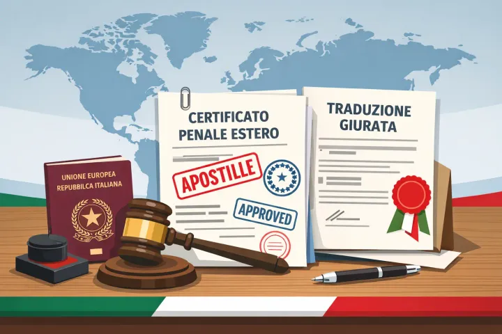Certificato Penale Estero 2026: Guida Completa a Richiesta, Traduzione e Legalizzazione